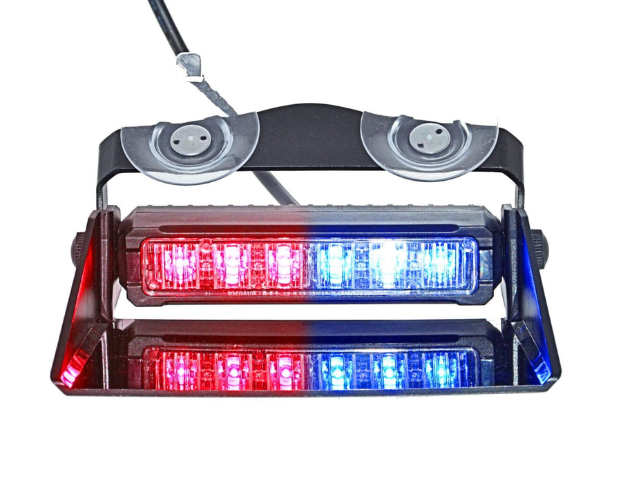 Strobes N' More Tiger 6 LED Dash Light RED/BLUE