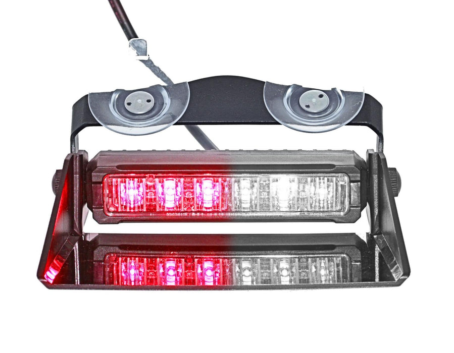 Strobes N' More Tiger 6 LED Dash Light RED/WHITE