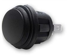 Universal Round Black Toggle Switch #7