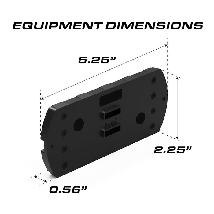 Feniex Q Series Flat-Tall-Surface Mount | Strobes N More