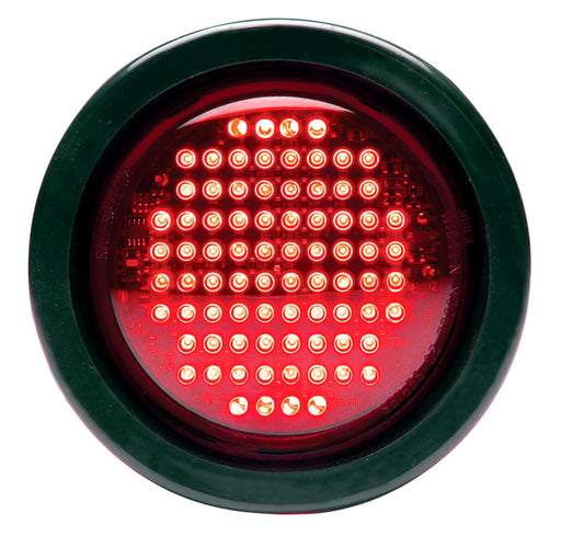 Whelen 4" Round, 2G Lighthead in Red/Red Lens