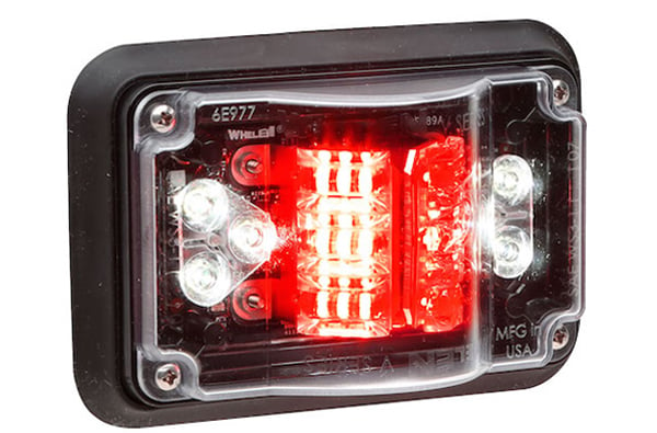 Whelen 400 V-Series in Red