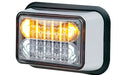 Whelen 400 Split Level in Amber/White with Surface Flange