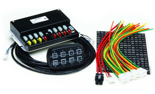 Whelen 8 Position Key Pad with Remote Relay Module - StrobesNMore.com ...