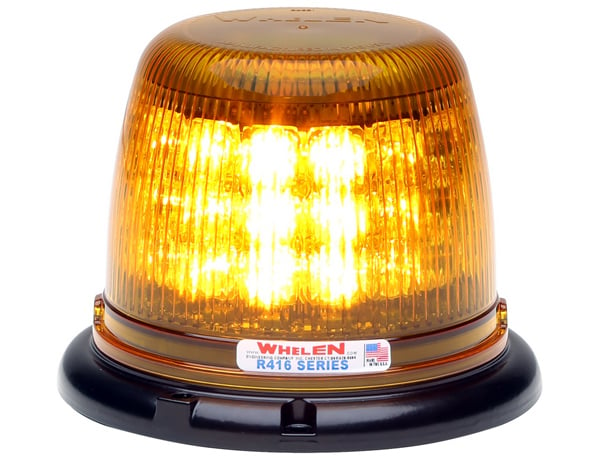 Whelen R416 Rota-Beam Beacon in Amber