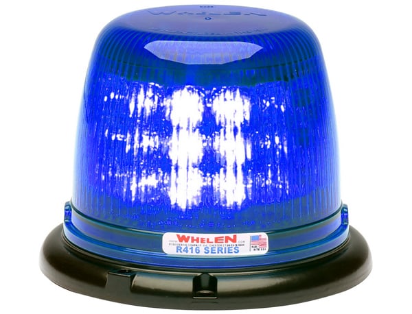 Whelen R416 Rota-Beam Beacon in Blue