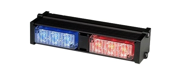 Whelen Dominator 2 TIR3 in Red/Blue