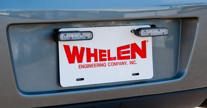 Whelen ION Universal License Plate Bracket - Main Image