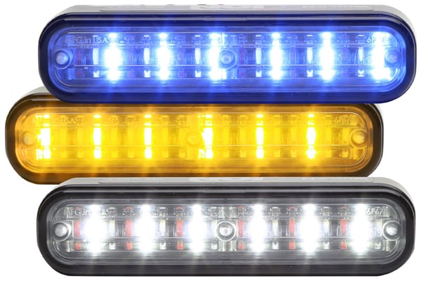 Whelen ION TRIO Linear-LED in Blue/Amber/White